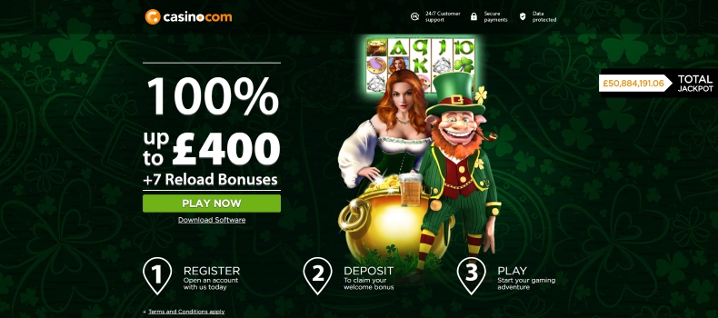 Casino.com | Free Casino Bonus