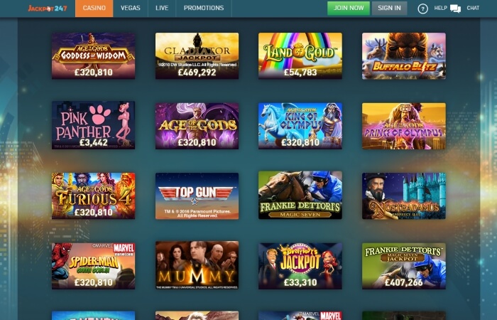 Jackpot247 Casino | Play card and table casino games